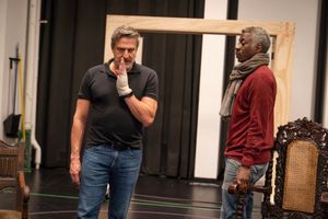 Raúl Esparza and Teagle F. Bougere @ BroadwayWorld Raúl Esparza and Teagle F. Bougere Photo