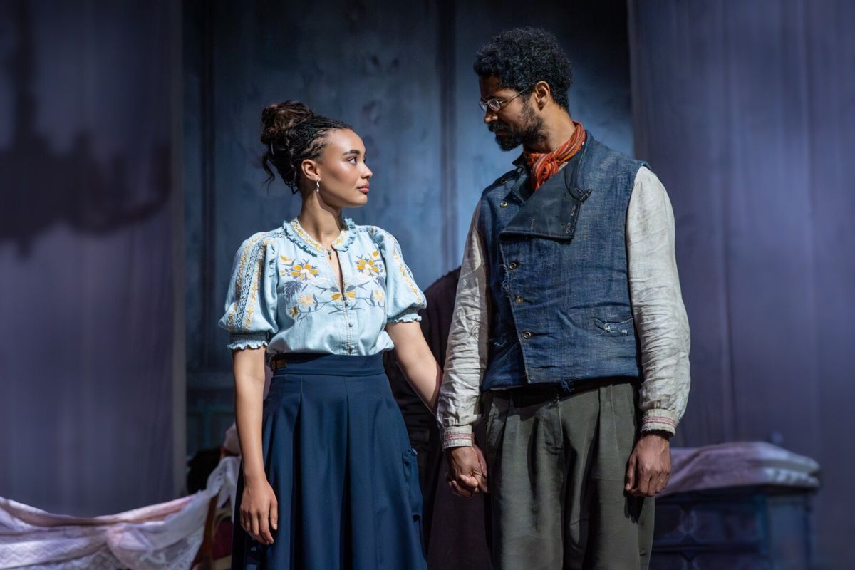 Chumisa Dornford-May, Alfred Enoch at Photos: Kenneth Branagh, Helen Hunt, and More in THE CHERRY ORCHARD at the Swan Theatre