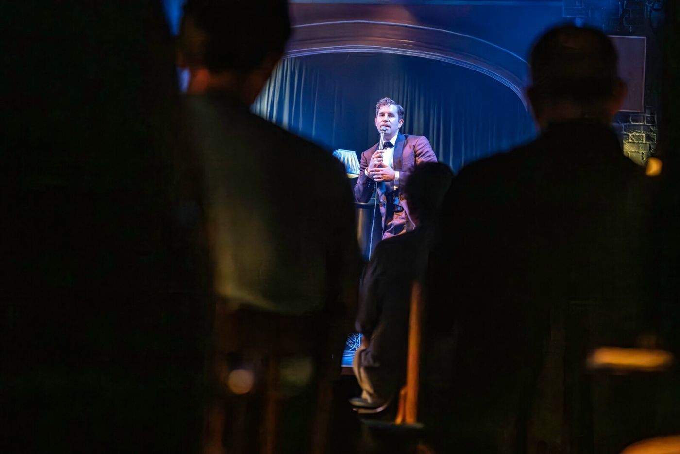 Photos: First Look at Ben Platt in MIDNIGHT AT THE NEVER GET in the UK Image
