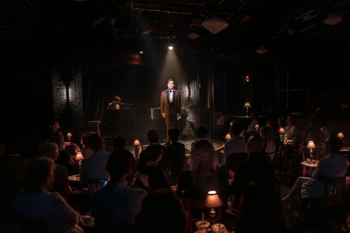 Ben Platt at Photos: First Look at Ben Platt in MIDNIGHT AT THE NEVER GET in the UK