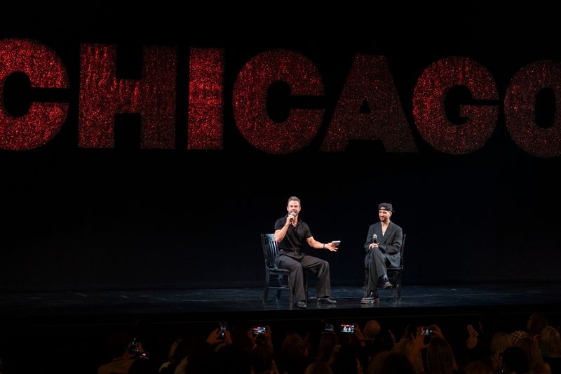Photos: Mark Ballas and Eddie Cooper Take First Bows in CHICAGO; Plus Talkback With Derek Hough — photo 15 of 19