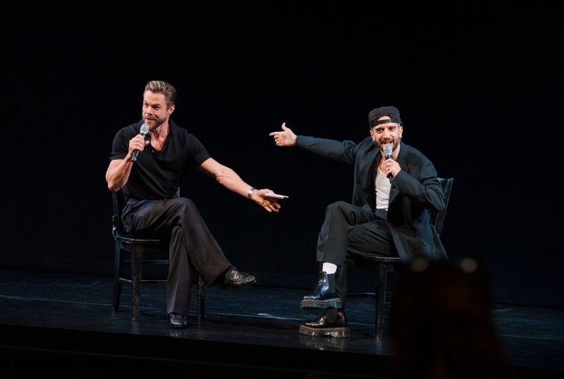 Photos: Mark Ballas and Eddie Cooper Take First Bows in CHICAGO; Plus Talkback With Derek Hough — photo 16 of 19