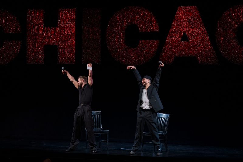 Photos: Mark Ballas and Eddie Cooper Take First Bows in CHICAGO; Plus Talkback With Derek Hough — photo 12 of 19