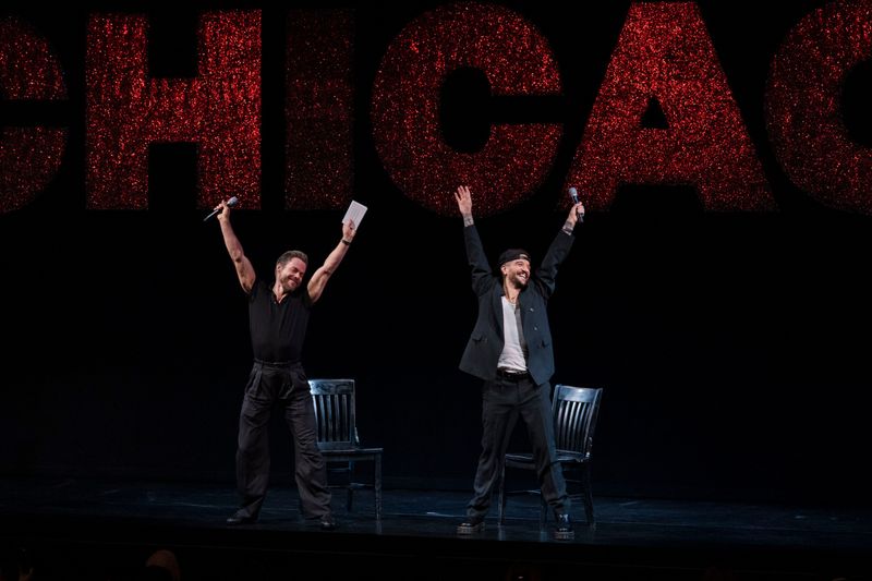 Photos: Mark Ballas and Eddie Cooper Take First Bows in CHICAGO; Plus Talkback With Derek Hough — photo 11 of 19