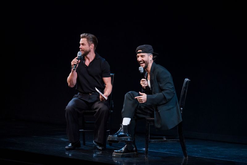 Photos: Mark Ballas and Eddie Cooper Take First Bows in CHICAGO; Plus Talkback With Derek Hough — photo 9 of 19
