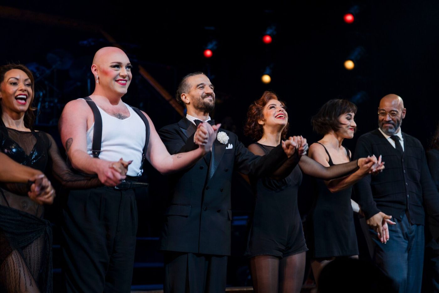 Photos: Mark Ballas and Eddie Cooper Take First Bows in CHICAGO; Plus Talkback With Derek Hough Image