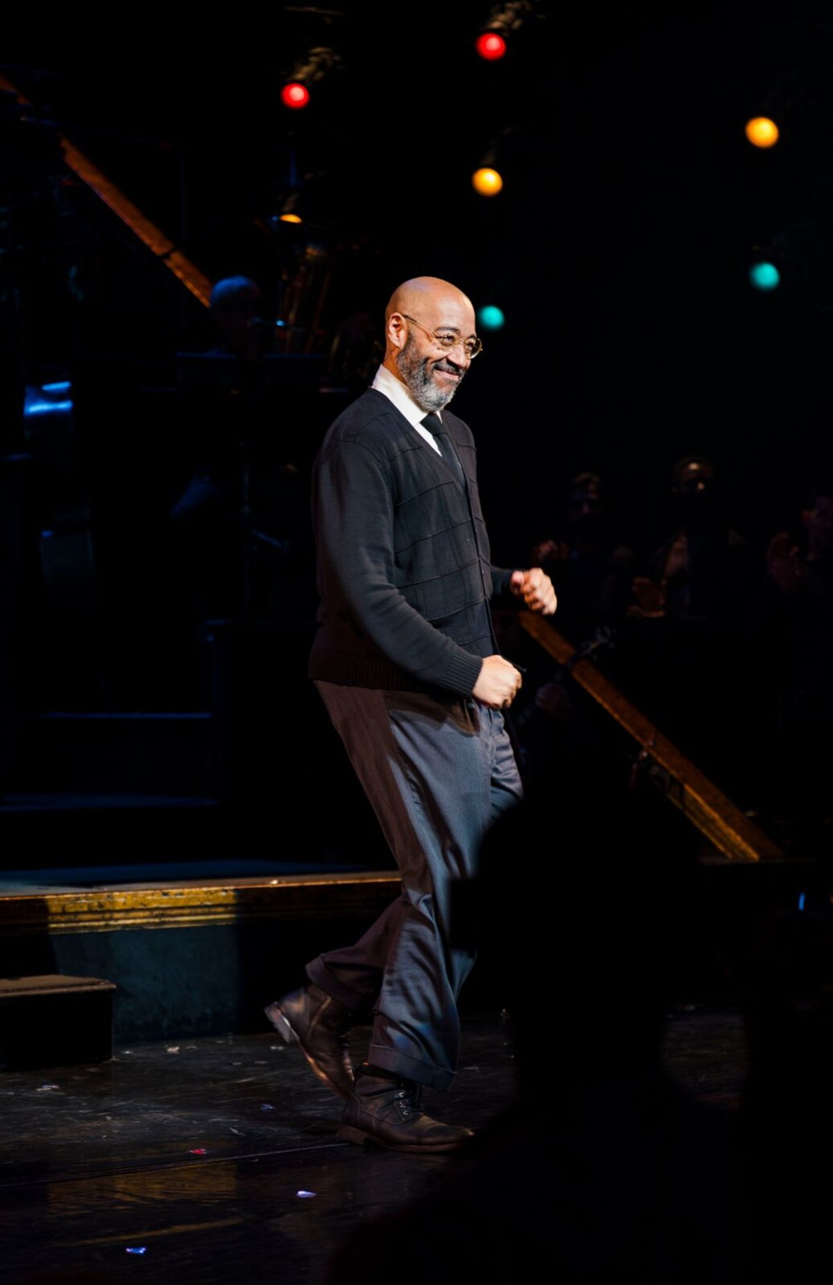 Eddie Cooper at Photos: Mark Ballas and Eddie Cooper Take First Bows in CHICAGO; Plus Talkback With Derek Hough