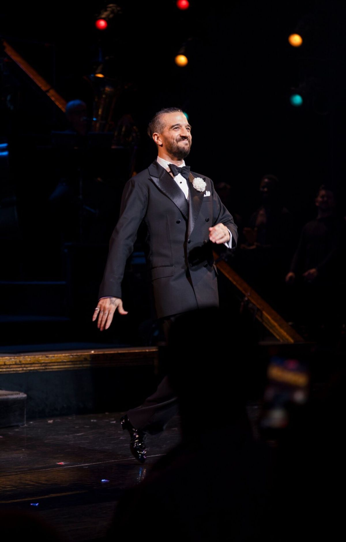 Mark Ballas at Photos: Mark Ballas and Eddie Cooper Take First Bows in CHICAGO; Plus Talkback With Derek Hough