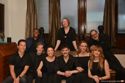 Isaiah Josiah, David Staller and April Ann Kline join with the cast Carman Lacivita,  Photo
