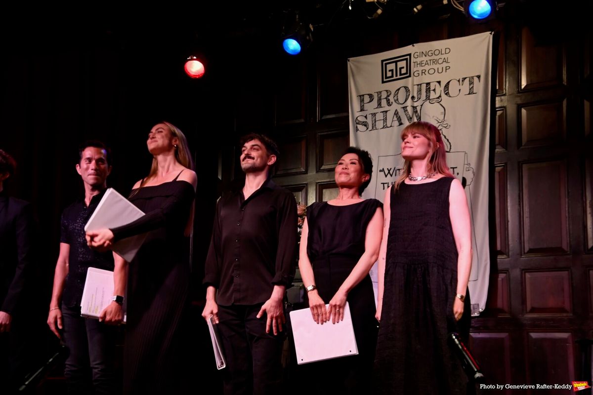 Carman Lacivita, Stella Everett, Wesley Taylor, Vanessa Kai and Jane Bruce at Photos: Gingold Theatrical Group Presents Noel Coward's THIS WAS A MAN