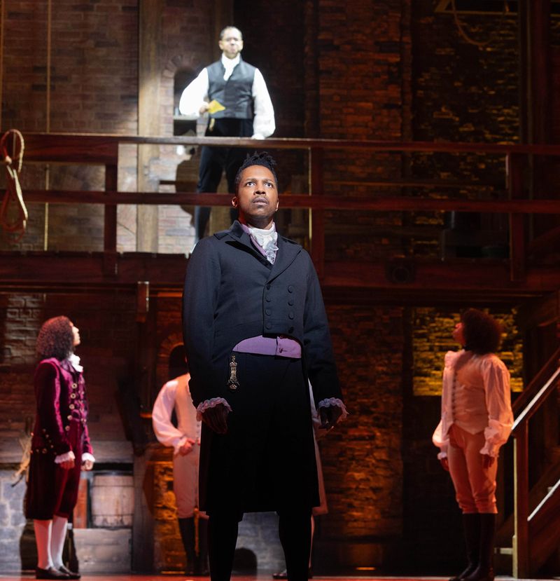 Photos: HAMILTON West End Welcomes Original Star, Leslie Odom, Jr. — photo 5 of 12