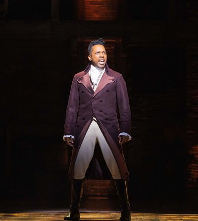 HAMILTON. Leslie Odom, Jr. Photo by Danny Kaan Photo