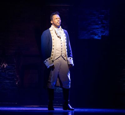 HAMILTON. Leslie Odom, Jr. Photo by Danny Kaan Photo