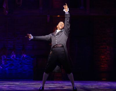 HAMILTON. Leslie Odom, Jr. Photo by Danny Kaan Photo