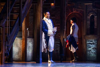 HAMILTON. Leslie Odom, Jr. Photo Danny Kaan Photo