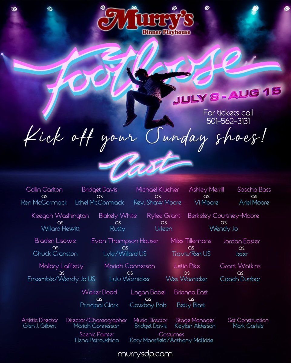 Review: FOOTLOOSE THE MUSICAL at Murry's Dinner Playhouse in Little Rock Image