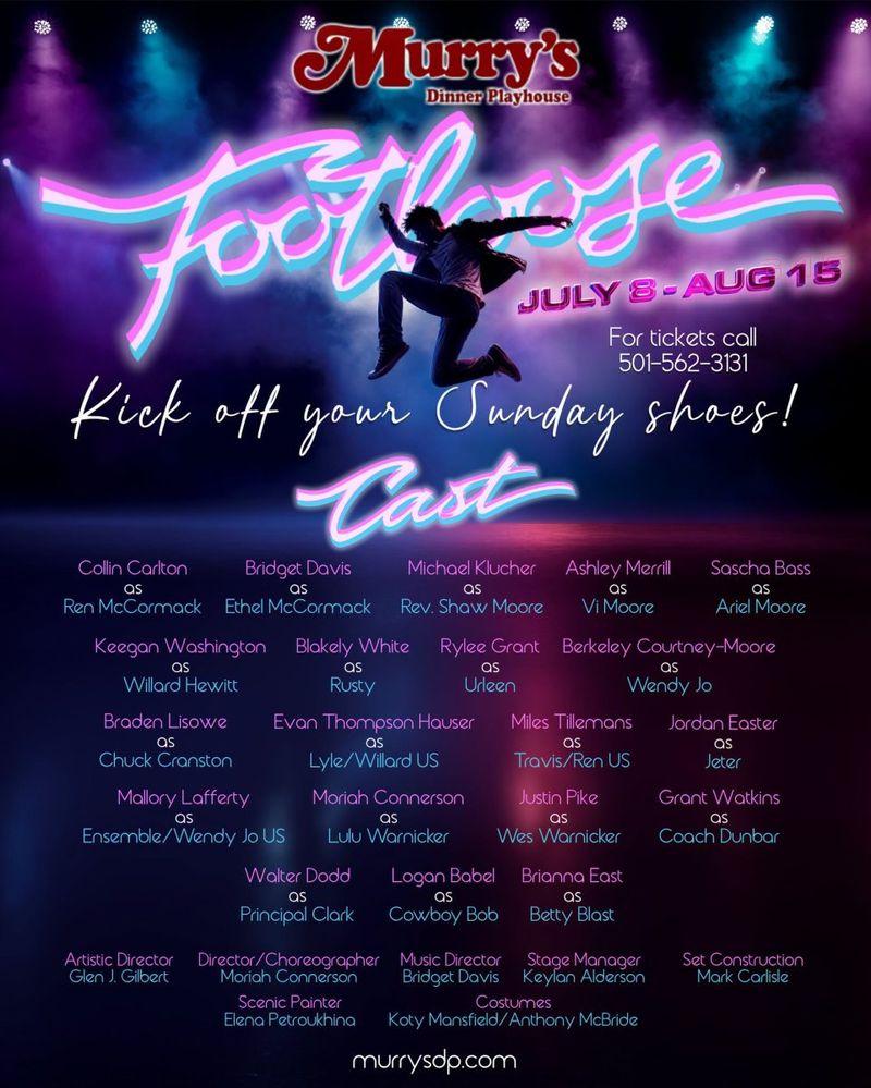 Review: FOOTLOOSE THE MUSICAL at Murry's Dinner Playhouse in Little Rock Image
