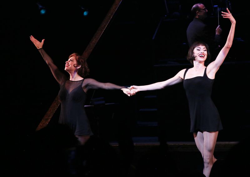 Photos: Derek Hough Visits Mark Ballas For His Return to CHICAGO on Broadway — photo 10 of 38