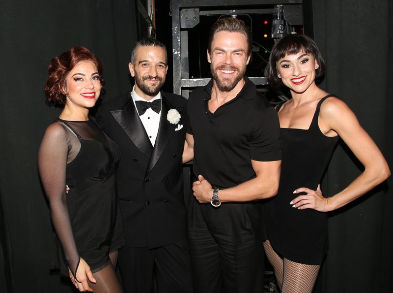 Photos: Derek Hough Visits Mark Ballas For His Return to CHICAGO on Broadway — photo 17 of 38