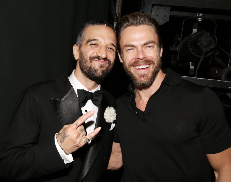 Photos: Derek Hough Visits Mark Ballas For His Return to CHICAGO on Broadway — photo 30 of 38