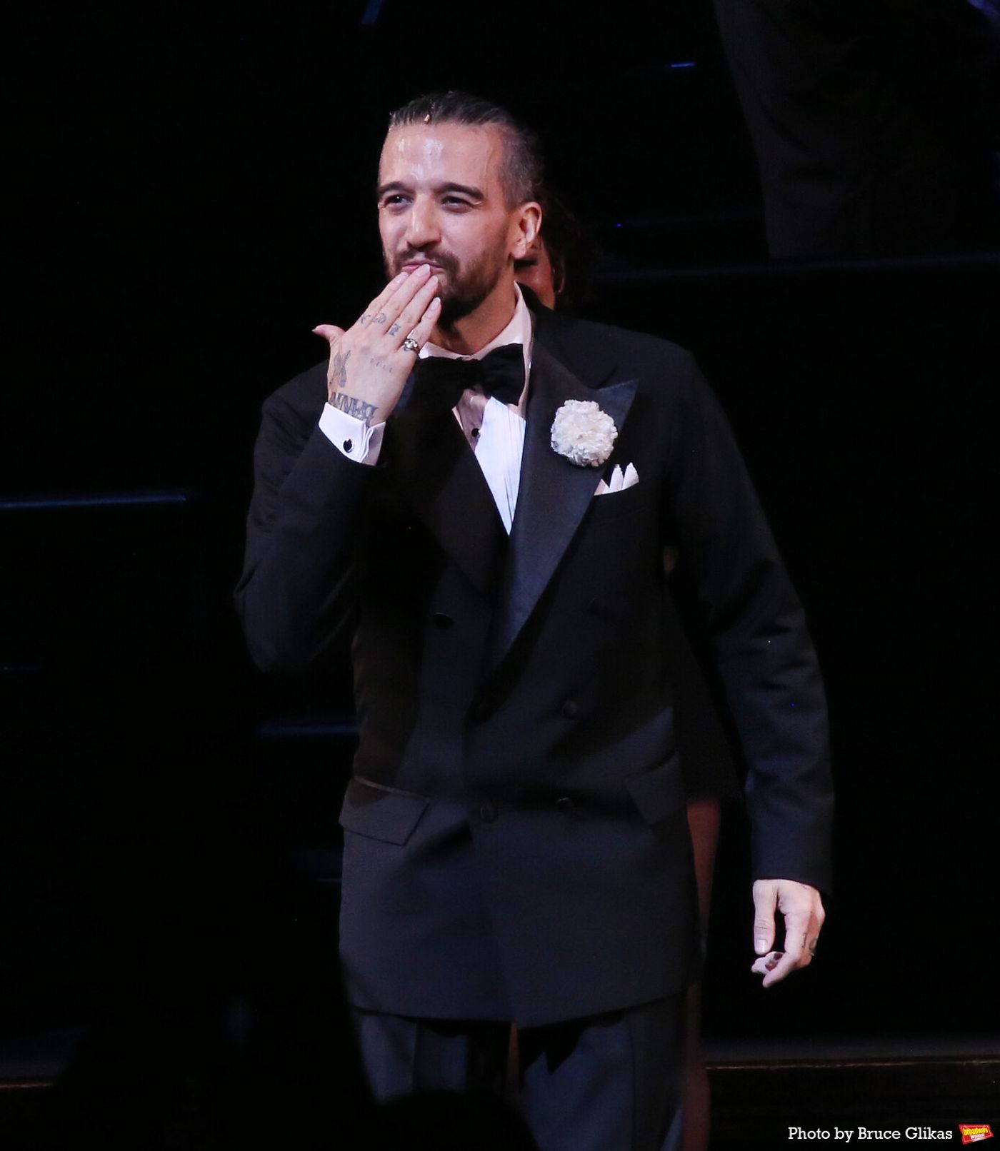 Photos: Derek Hough Visits Mark Ballas For His Return to CHICAGO on Broadway Image