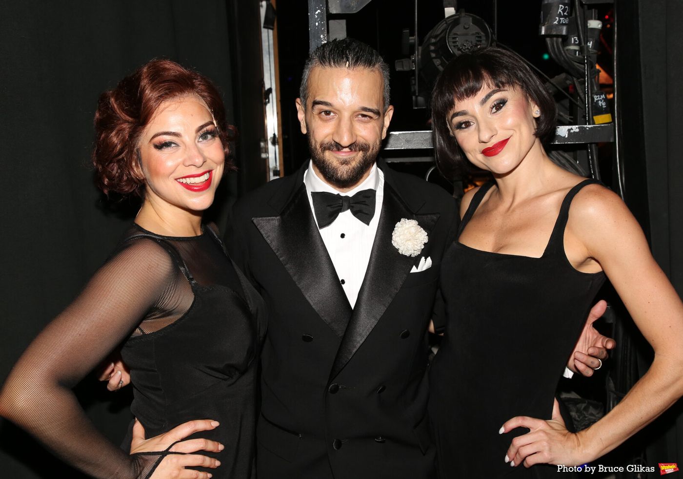 Photos: Derek Hough Visits Mark Ballas For His Return to CHICAGO on Broadway Image