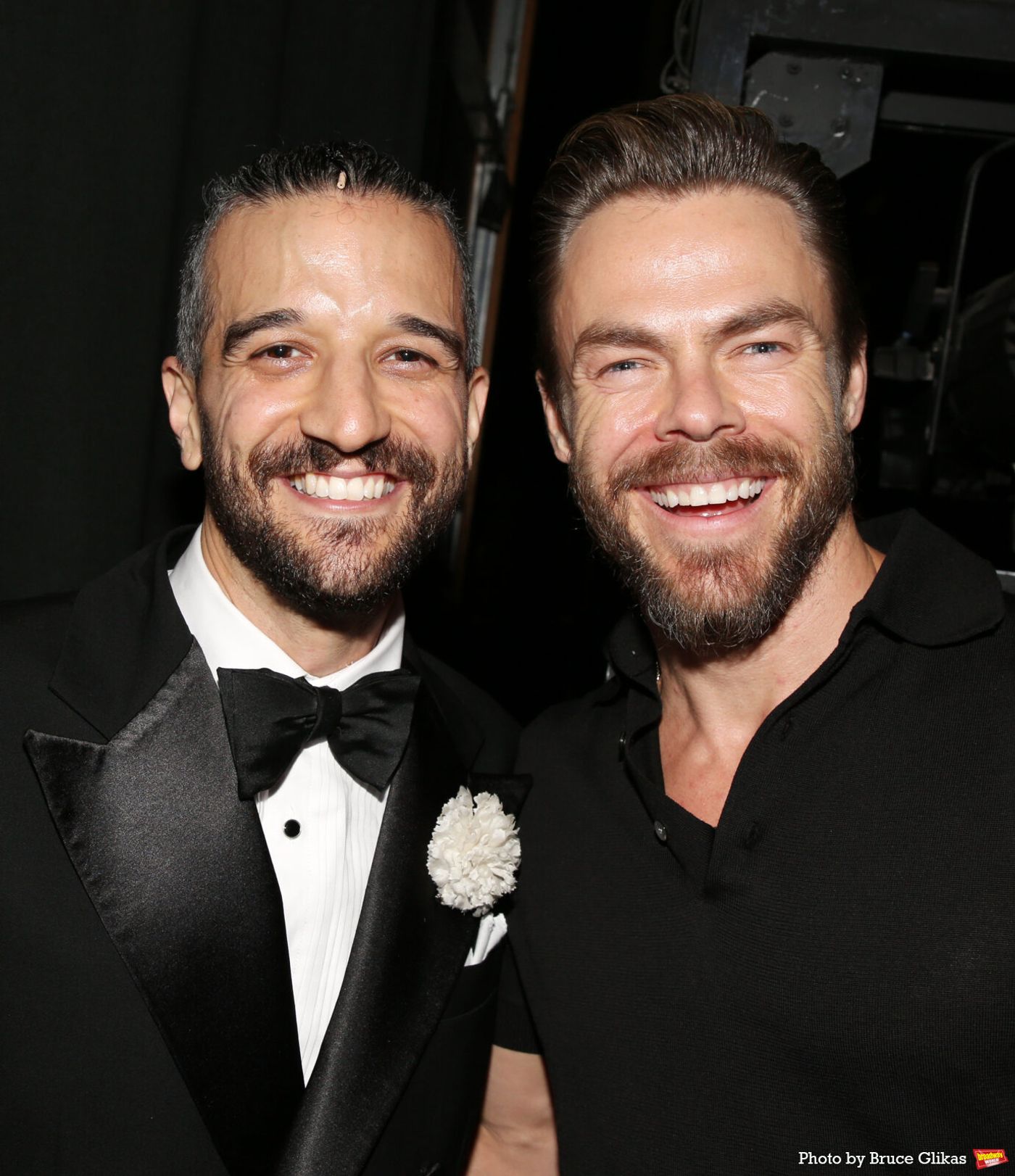 Photos: Derek Hough Visits Mark Ballas For His Return to CHICAGO on Broadway Image