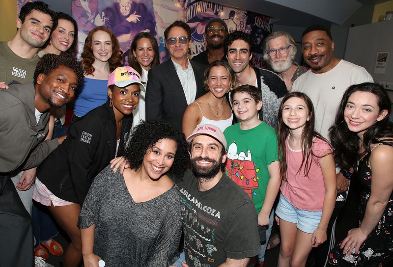 Photos: Robert Downey Jr. Visits RAGTIME on Broadway — photo 1 of 7