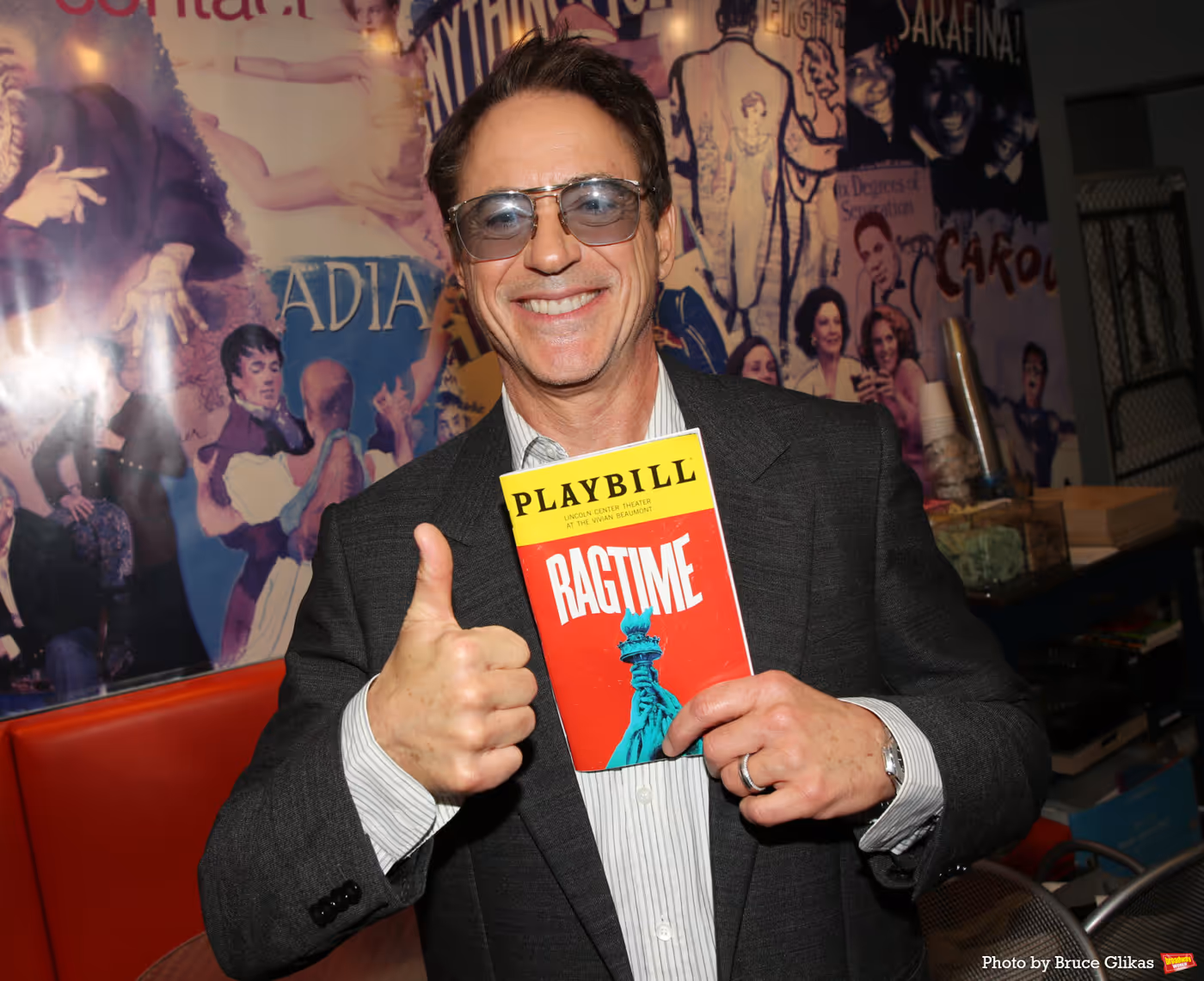 Photos: Robert Downey Jr. Visits RAGTIME on Broadway Image