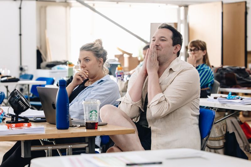 Photos: THE COMEDY ABOUT SPIES West End Return In Rehearsal — photo 3 of 14