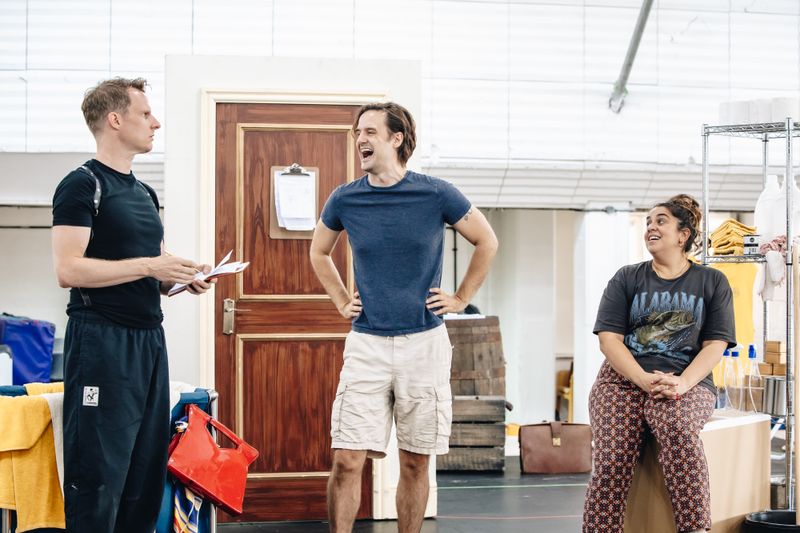 Photos: THE COMEDY ABOUT SPIES West End Return In Rehearsal — photo 10 of 14