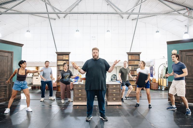 Photos: THE COMEDY ABOUT SPIES West End Return In Rehearsal — photo 1 of 14