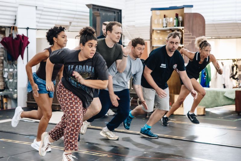 Photos: THE COMEDY ABOUT SPIES West End Return In Rehearsal — photo 7 of 14