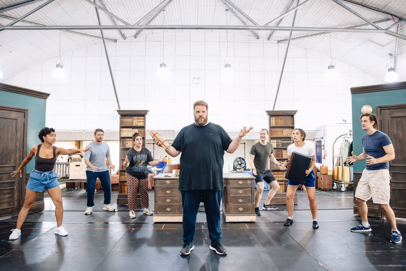 Photos: THE COMEDY ABOUT SPIES West End Return In Rehearsal Image