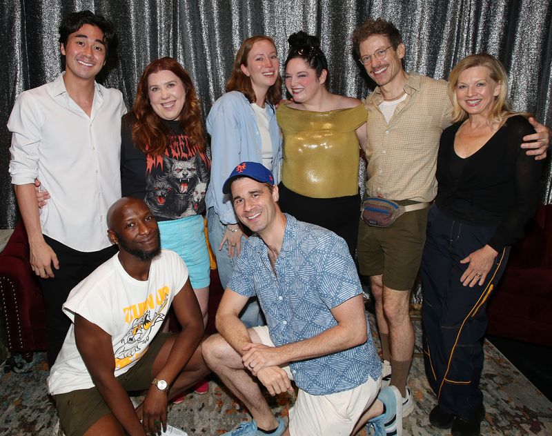 Photos: Hannah Einbinder Visits HACKS Co-Star Meg Stalter at OH, MARY! — photo 3 of 10