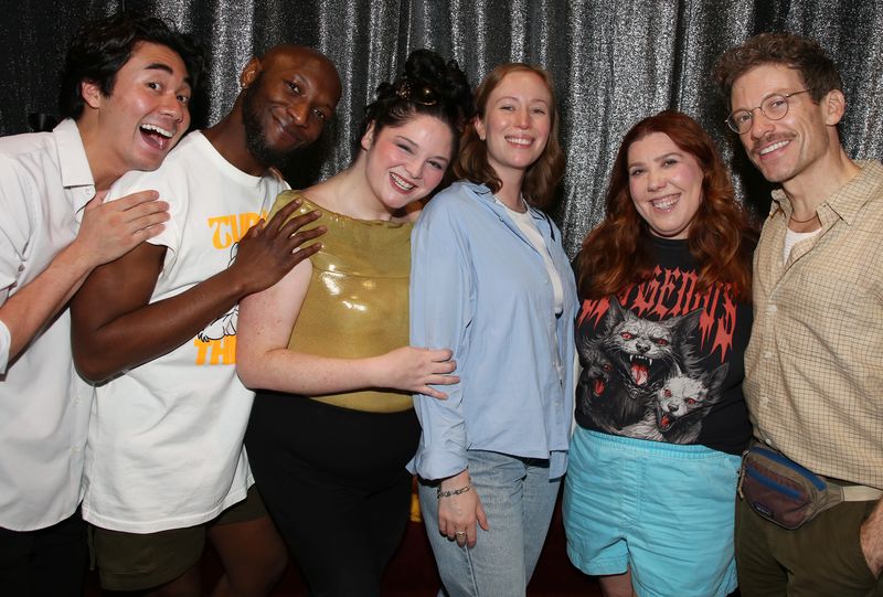 Photos: Hannah Einbinder Visits HACKS Co-Star Meg Stalter at OH, MARY! — photo 8 of 10