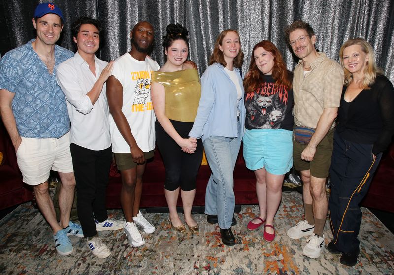 Photos: Hannah Einbinder Visits HACKS Co-Star Meg Stalter at OH, MARY! — photo 9 of 10