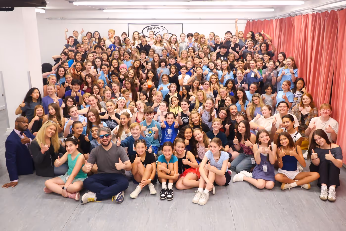 Photos: SCHMIGADOON! Star Alex Brightman Visits With Young Performers at Broadway Artists Alliance Image