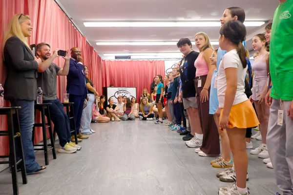 Alex Brightman, Broadway Artists Alliance students Photo