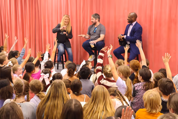Alex Brightman, Broadway Artists Alliance students Photo