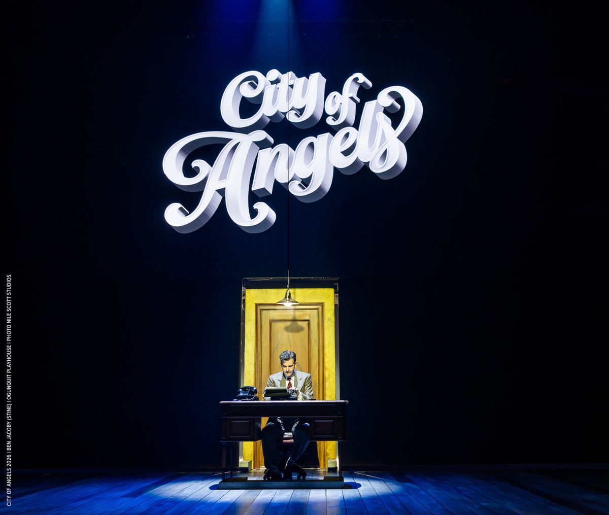 Ben Jacoby at Photos: Ben Jacoby, Tony Yazbeck and More in CITY OF ANGELS at Ogunquit Playhouse