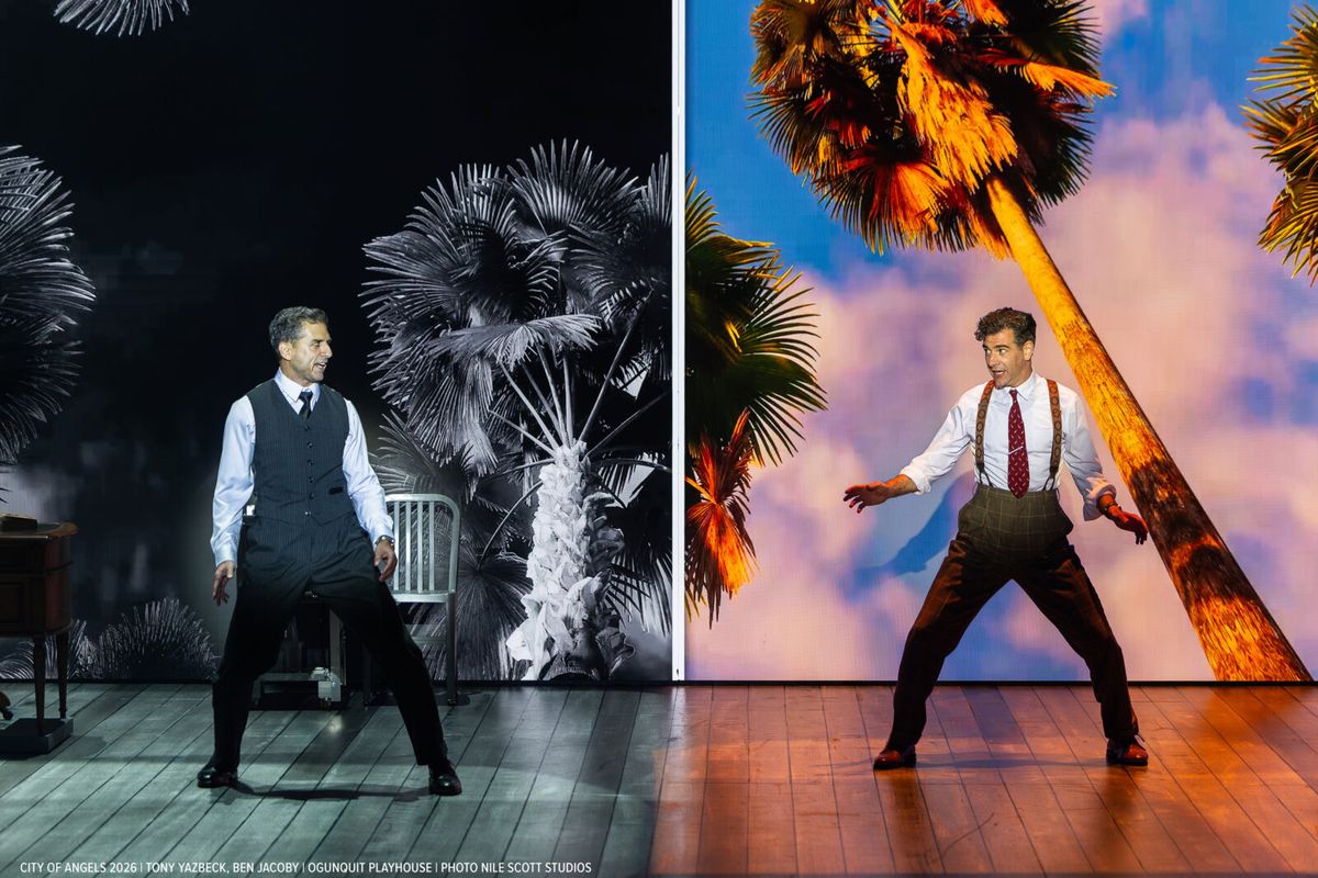 Tony Yazbeck and Ben Jacoby at Photos: Ben Jacoby, Tony Yazbeck and More in CITY OF ANGELS at Ogunquit Playhouse