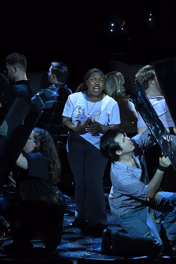 Jyonnah Ware and the company of Forget I Said Anything Photo