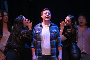Dominique Karanfilian, Jake Nicholson, and Kelly Kudlik @ BroadwayWorld Dominique Karanfilian, Jake Nicholson, and Kelly Kudlik Photo