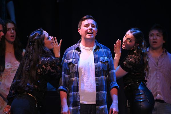 Dominique Karanfilian, Jake Nicholson, and Kelly Kudlik Photo