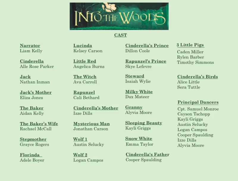 Review: INTO THE WOODS at Community Theatre Of Cabot Image