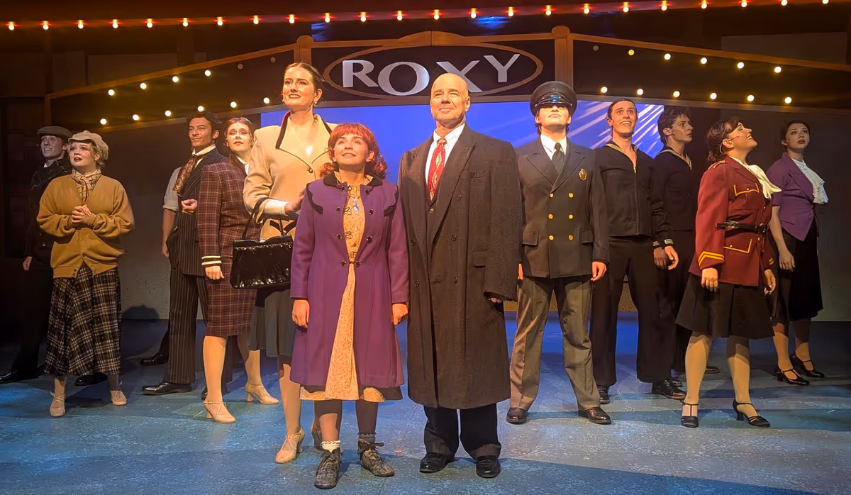 Brooke Melton, Molly Glowacki and the cast of ANNIE at Photos: ANNIE at Cortland Repertory Theatre