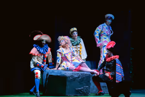 John Mburu, Emilie Kealani, Cole McIlquham, Paul Jang, and Logan Wagner Photo