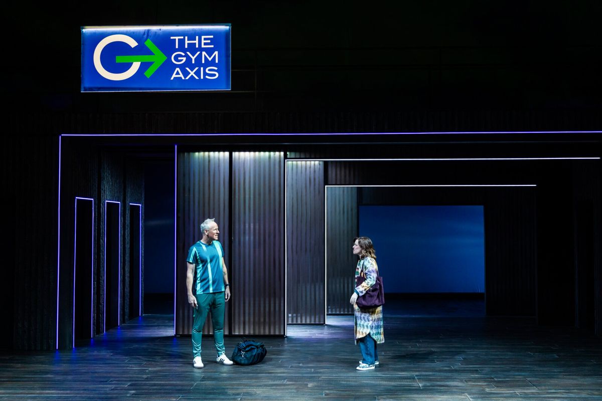 Chris Hutchison and Elizabeth Bunch at Photos/Video: THE GIRL ON THE TRAIN At Alley Theatre