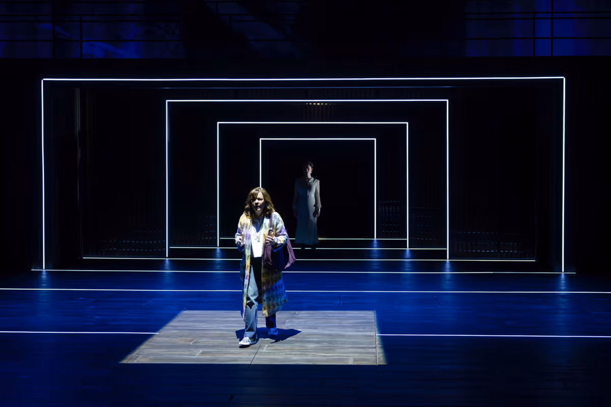 Elizabeth Bunch and Emily Neves at Photos/Video: THE GIRL ON THE TRAIN At Alley Theatre